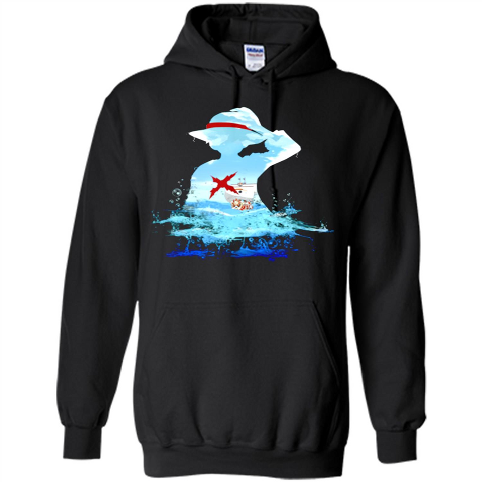 Luffy sea 2 - Hoodie