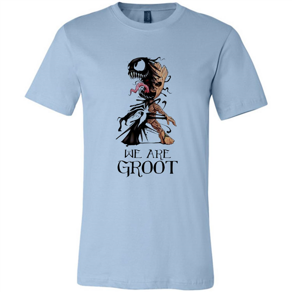 We Are Groot Venom MERCHCUTE - Canvas Unisex T-Shirt