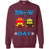 Snow Day Shirt For Cleveland Cavaliers Vs Minion Fans pingpong