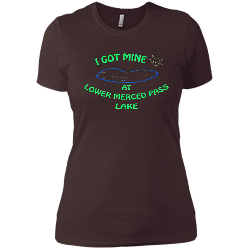 I Got Mine At Lower Merced Pass Lake - Ladies' Boyfriend T-Shirt