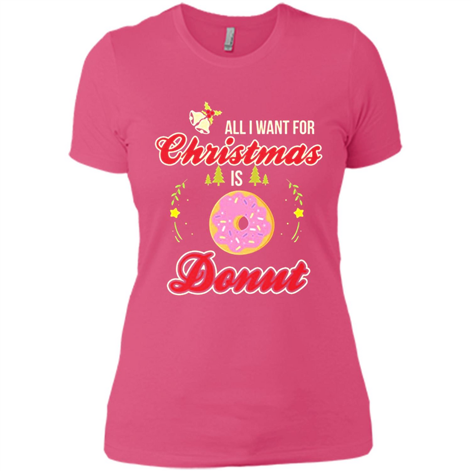 Perfect Costume For Girls. Xmas Shirt For Donut Lover