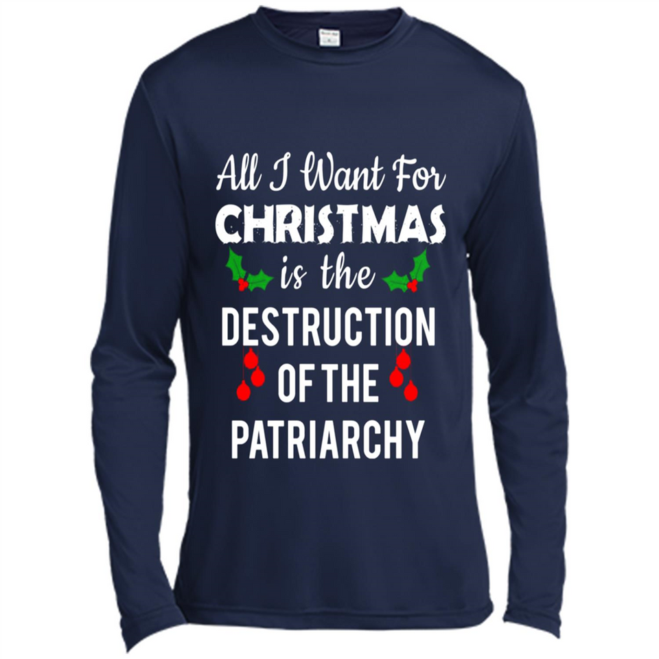All I Want For Christmas Is The Destruction Of The Patriarchy sweater PINGPONG