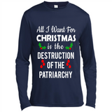 All I Want For Christmas Is The Destruction Of The Patriarchy sweater PINGPONG