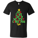 Joy Love Cheer Believe Christmas Tree
