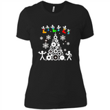 Funny Mechanics Ugly Christmas 2018 - Ladies' Boyfriend T-Shirt