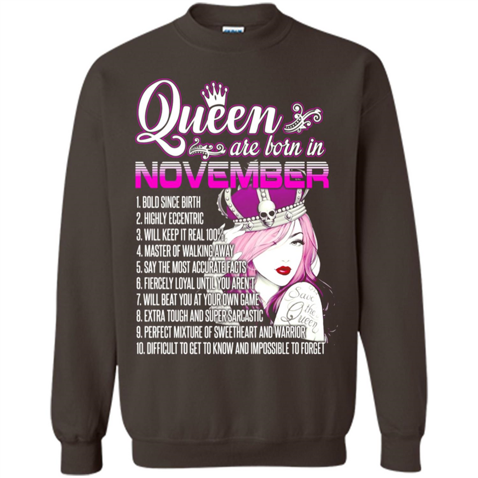 Queens Are Born In November Vintage Birthday