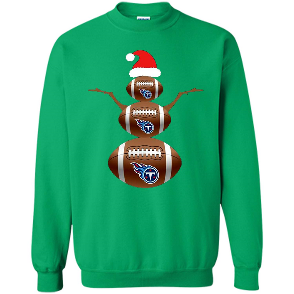 Tennessee Titans NFL Dabbing Snowman Xmas