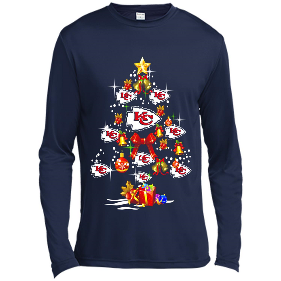 Kansas City Chiefs Christmas Tree PINGPONG