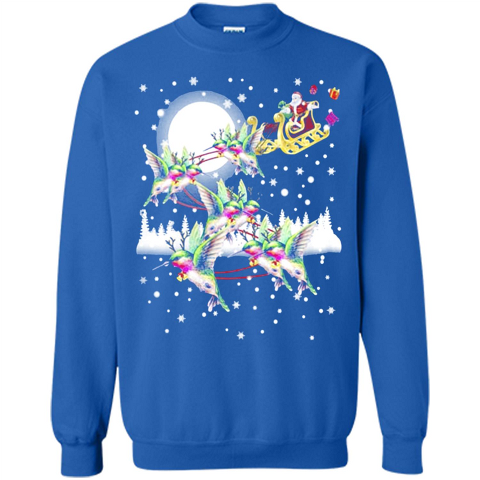 Hummingbird Santa Sleigh - Sweatshirt
