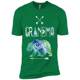 Grandma Bear Shirt Tribal Family Vacation & Camping Tee - Premium Short Sleeve T-Shirt