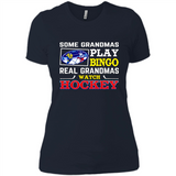Some Grandmas Play Bingo Real Grandmas Watch Hockey