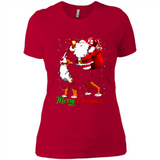 Merry Christmas Santa Claus With Big Dog sweater PINGPONG