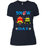 Snow Day Shirt For Cleveland Indians Vs Minion Fans pingpong