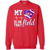 Baltimore Ravens Football My Heart is on that Field - Sweatshirt