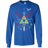 Song of Christmas Time the Legend of Zelda Ugly Sweater Perfect Christmas - Long Sleeve T-Shirt