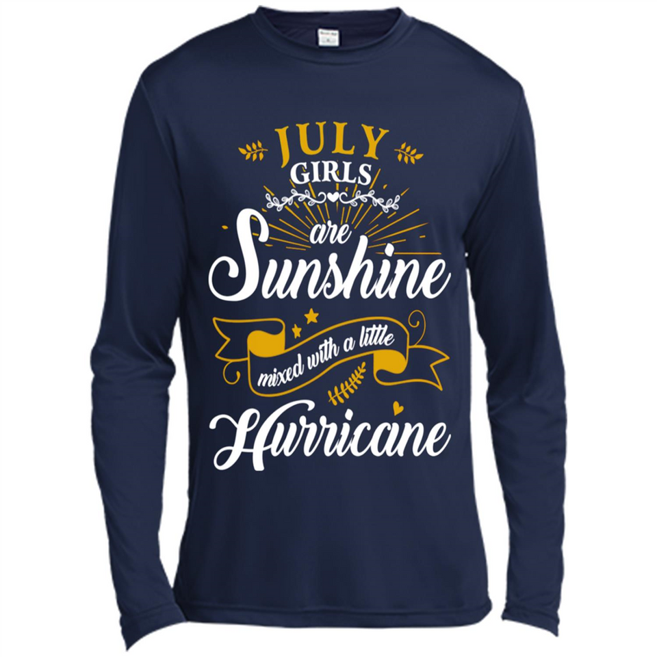 July Girl Are Sunshine Mixed With a Little Hurricane