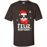 Feliz Navidog Boston Terrier Dog Ugly Xmas Sweater PING PONG