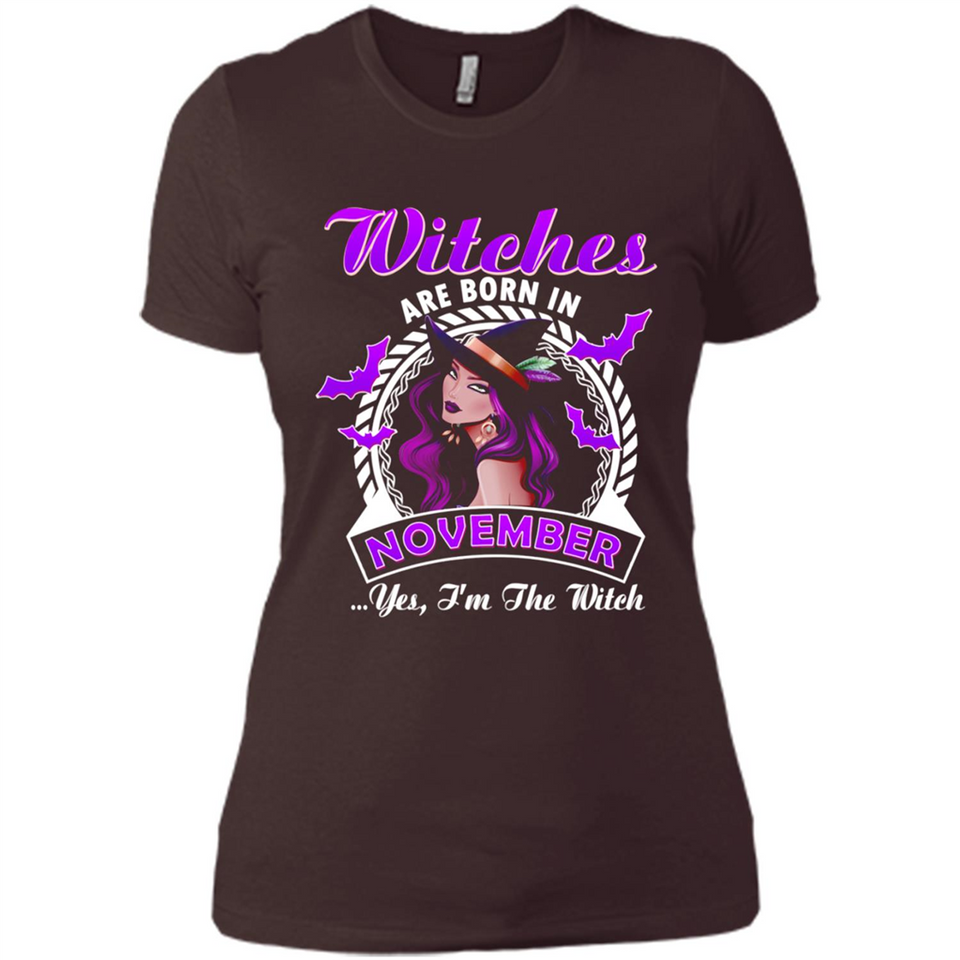 Witches Are Born In November Halloween