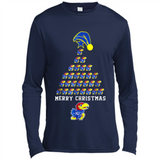 Perfect Kansas Jayhawks Christmas Tree PINGPONG