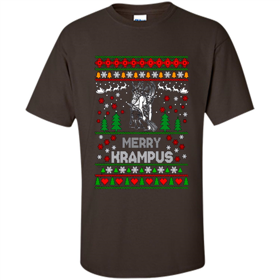 Merry Krampus Christmas sweatshirt PINGPONG