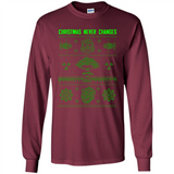 Christmas Ugly Sweater Christmas Never Changes Star Wars - Long Sleeve T-Shirt