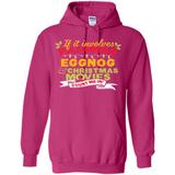 Pajamas, Eggnog and Christmas Movies Count Me In - Hoodie