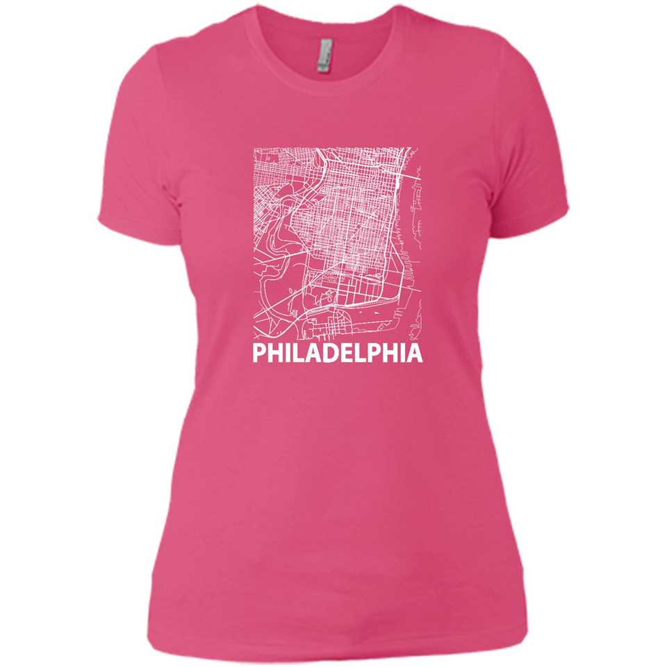 Philadelphia Pennsylvania City Map Souvenir