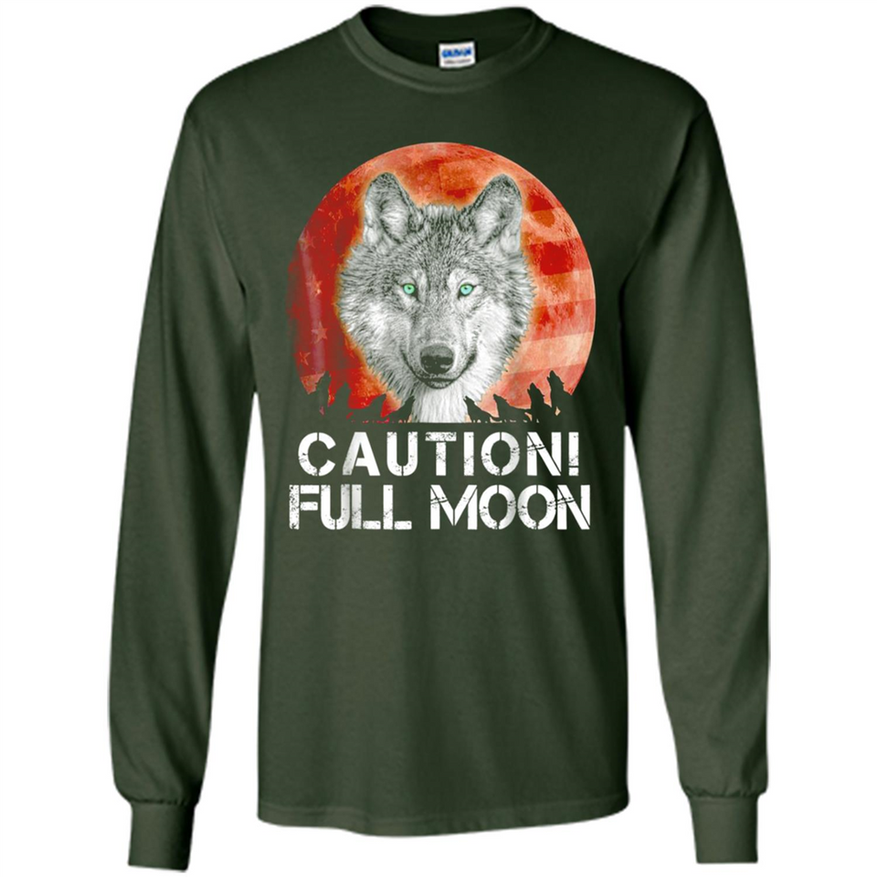 Caution Full Moon Werewolf