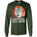 Caution Full Moon Werewolf