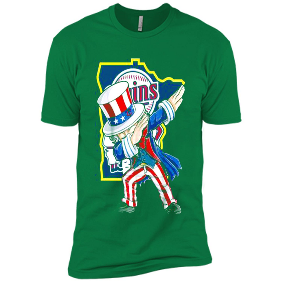 MLB MINNESOTA TWINS UNCLE SAM DABBING INDEPENDENCE DAY