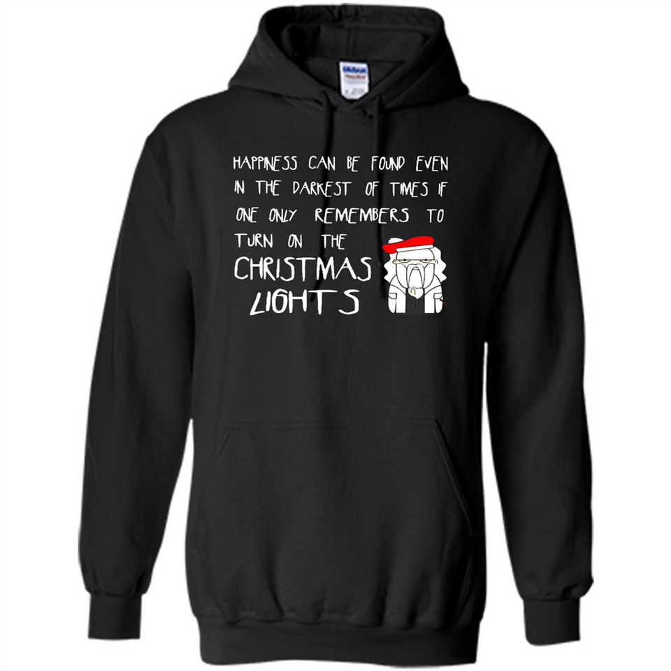 Christmas Ugly Sweater Christmas Lights - Hoodie