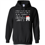 Christmas Ugly Sweater Christmas Lights - Hoodie