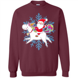 Unicorn And Santa Christmas 1 - Sweatshirt