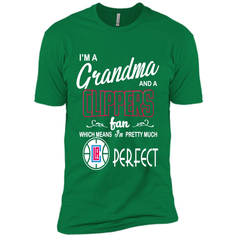 I'M A Grandma And A Los Angeles Clippers Fans