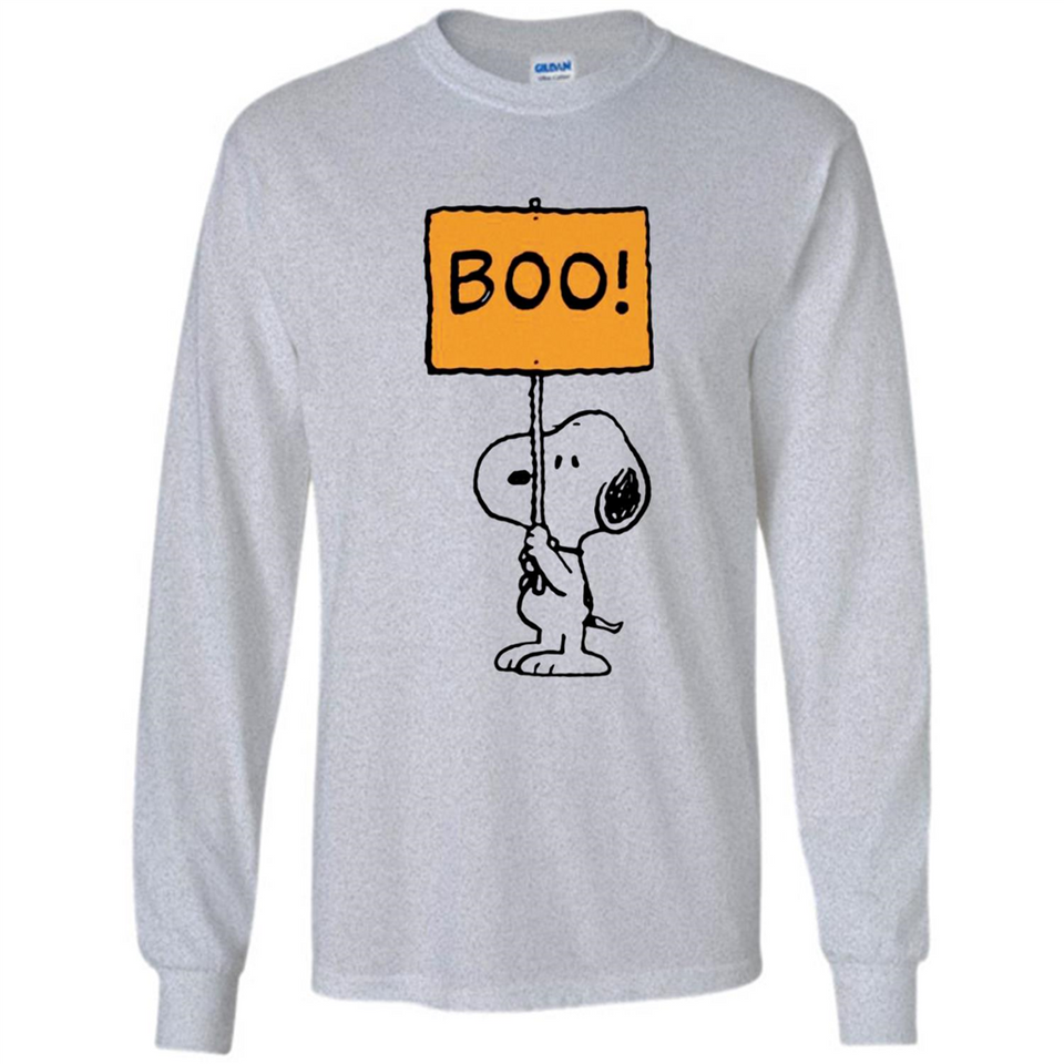 Halloween Snoopy Boo - Long Sleeve T-Shirt