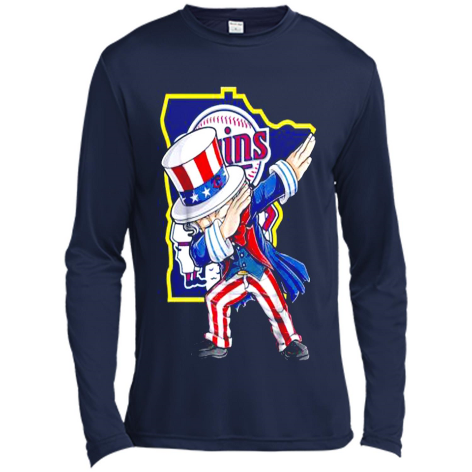 MLB MINNESOTA TWINS UNCLE SAM DABBING INDEPENDENCE DAY