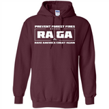 Prevent Forest Fires Rake America Great Again Shirt PINGPONG - Hoodie