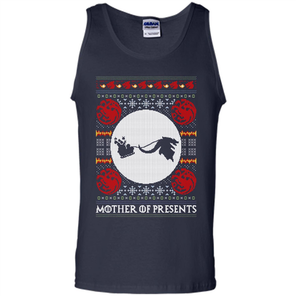 Mother Of Presents – Game of Thrones ugly christmas sweater - Tank Top