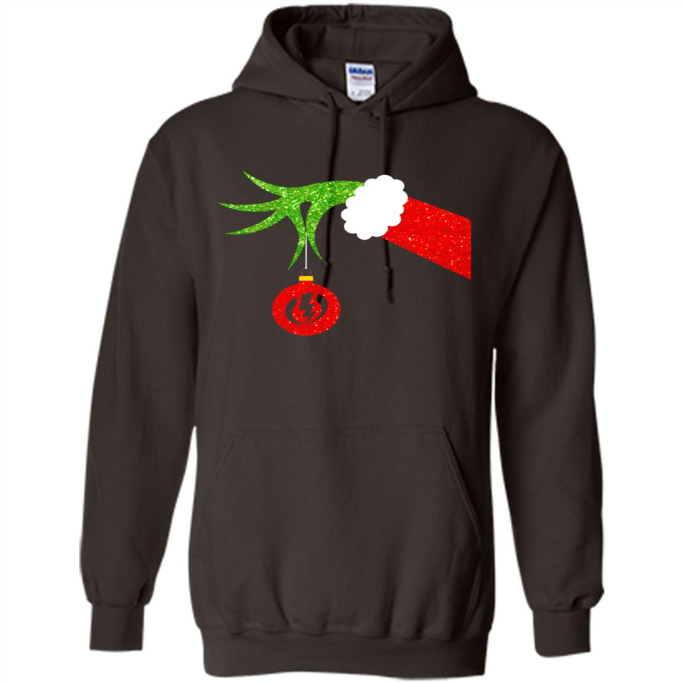 Funny Grinch Hand Holding Electric Ornament Christmas PING PONG