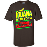 Iguana Wish You A Merry Christmas Animal - Shirt