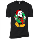 Mickey Mouse Merry Christmas Disney Sweatshirt - Premium Short Sleeve T-Shirt