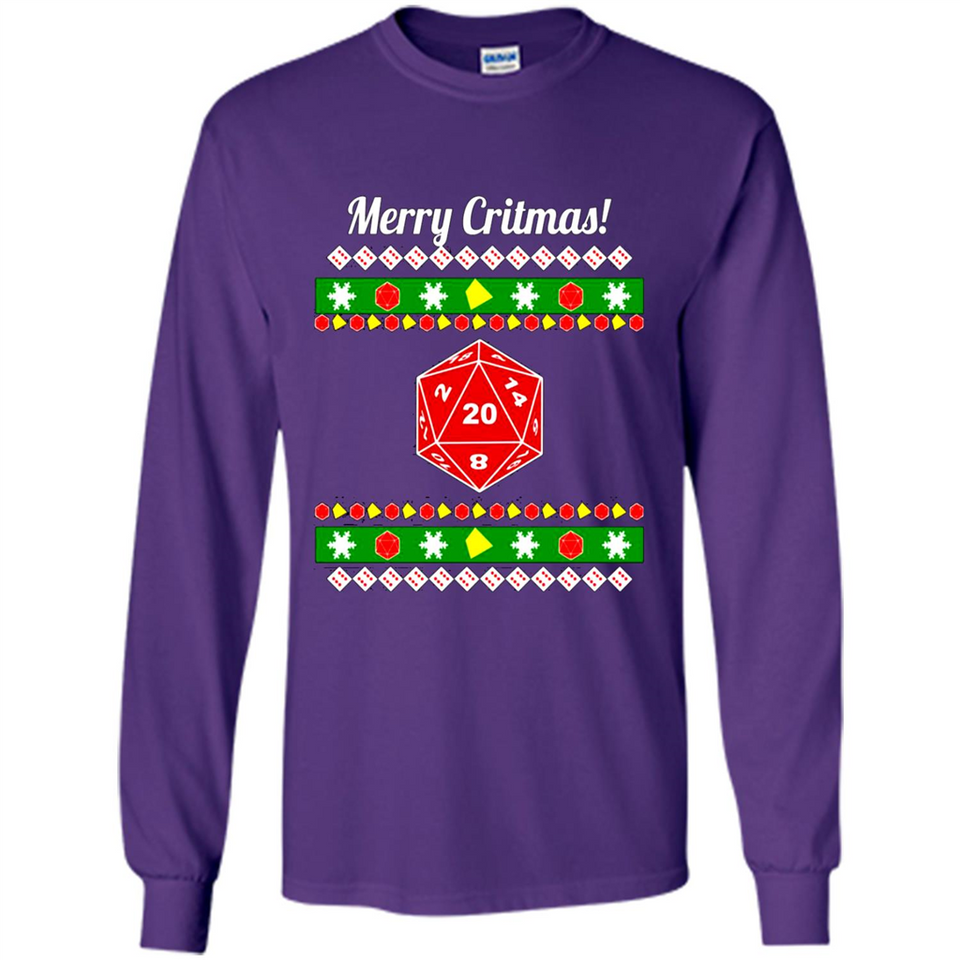 Merry Critmas ugly sweater PINGPONG
