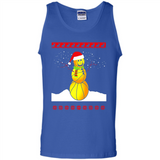 Basketball Santa Funny Christmas - Tank Top