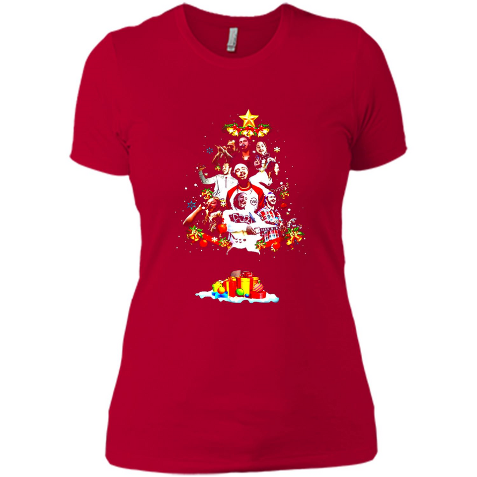 Christmas Post Noel Malone Tree shirt Gift For Christmas - Ladies' Boyfriend T-Shirt