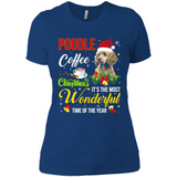 Poodle Coffee Wonderful Christmas