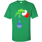 Grinch Holding American Flag ornament Christmas