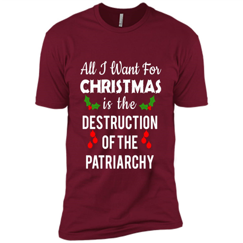 All I Want For Christmas Is The Destruction Of The Patriarchy sweater PINGPONG
