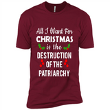 All I Want For Christmas Is The Destruction Of The Patriarchy sweater PINGPONG