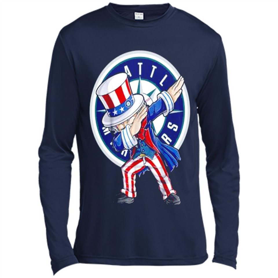 MLB SEATTLE MARINERS UNCLE SAM DABBING INDEPENDENCE DAY
