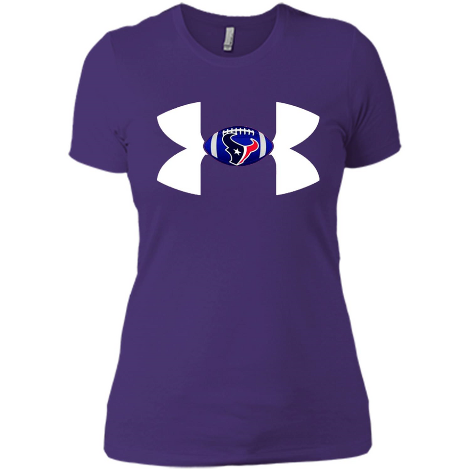 Houston Texans Under Armour Logo - Ladies' Boyfriend T-Shirt